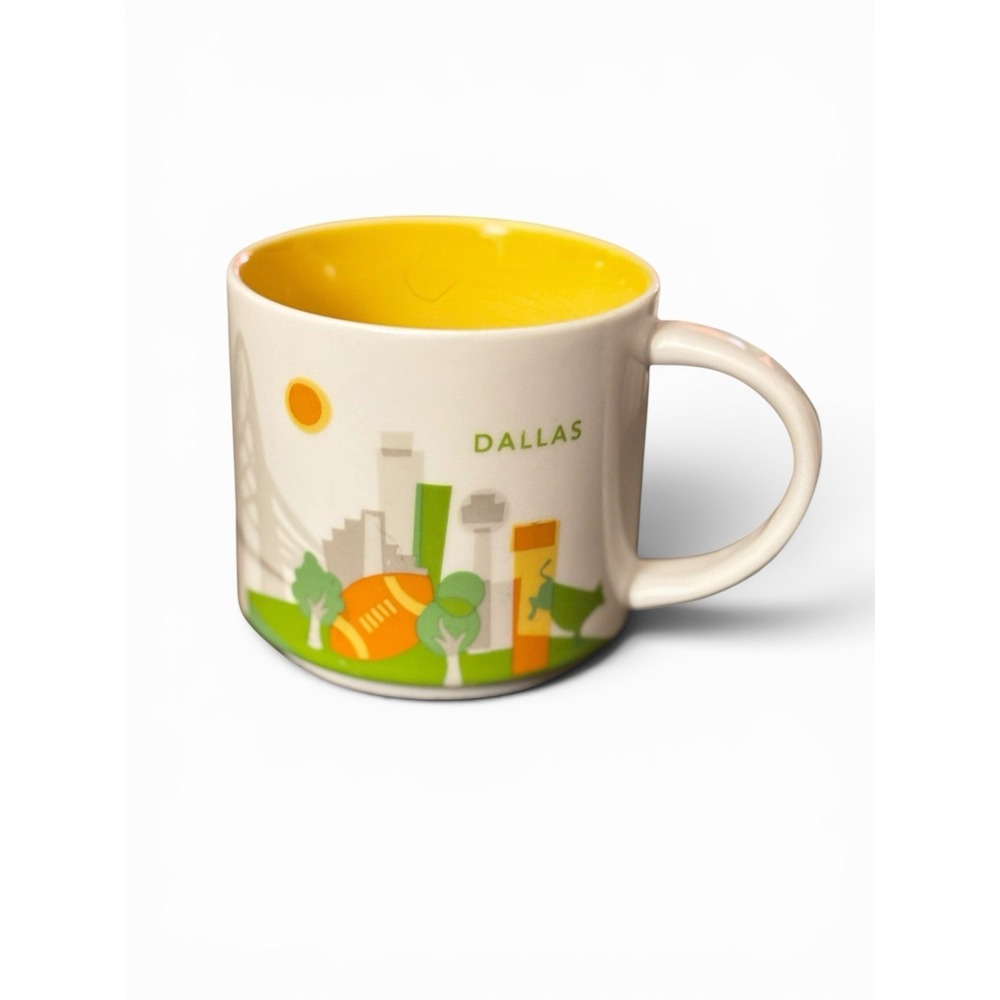 Starbucks Texas City Mug Lot Austin Dallas San Antonio Collector Coffee Cups - Picture 2 of 16